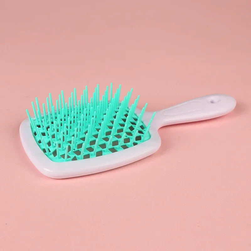 Original Fhi Heat  Hair Hollow Comb Ventilation Massage Comb Hollowing Out Hairbrush Untangle Unknot Undo Hair Care