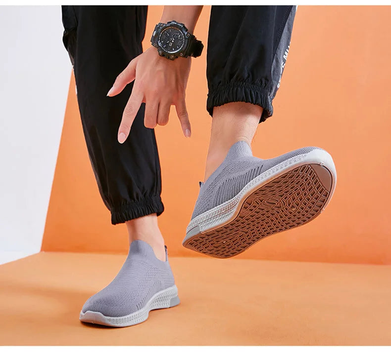 Xiaomi Youpin Sneakers Men Anti Odor Breathable Sports Flying Woven Walking Fashion Retro Casual Loafers Outdoor Casual Shoes