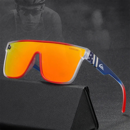 Fashion Sunglasses Men Women Outdoor Large Frame Oversized Sports Goggle Wholesale Beach Sun Glasses Colorful Uv400