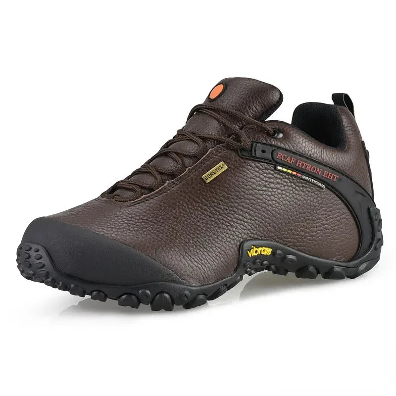 High Quality Unisex Hiking Shoes Autumn Winter genuine leather Outdoor Mens women Sport Trekking Mountain Athletic Shoes 224-5