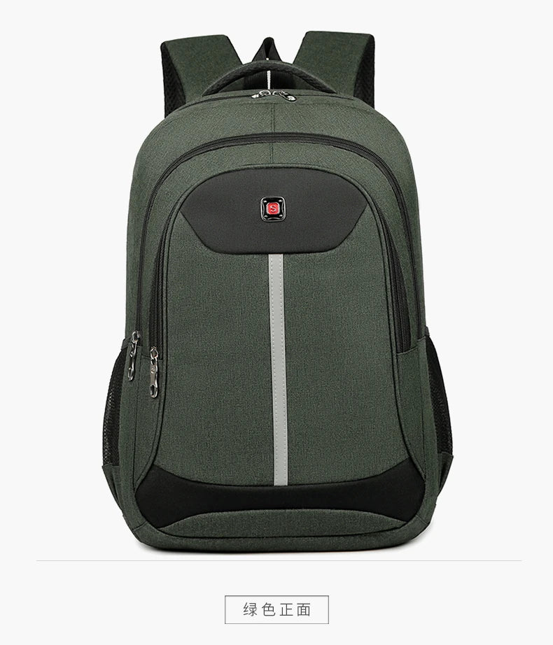 Fashion Casual Men's Backpack Men Bag Lightweight Nylon Fabric Travel Backpack School Bag Large Capacity Men's Laptop Backpack