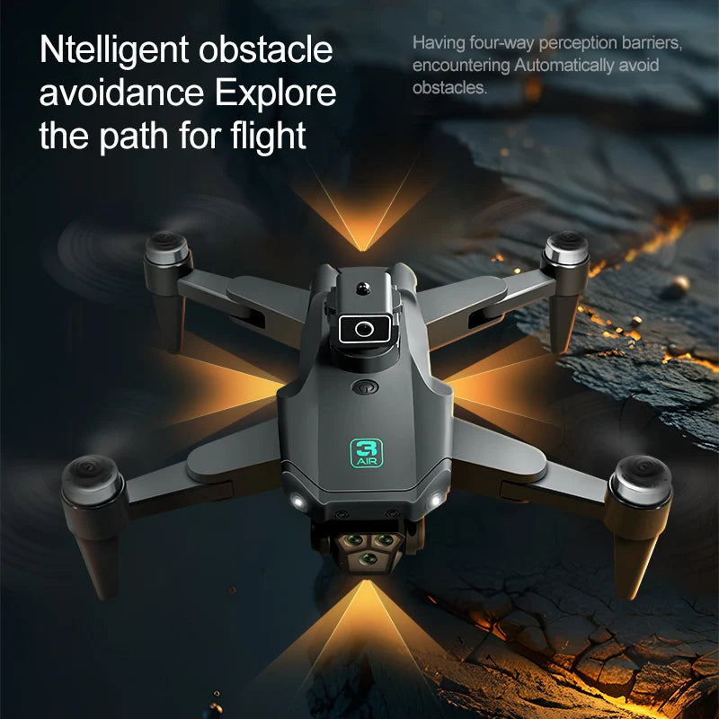 Lenovo S13 Pro Max Drone 8K Profesional HD Camera Brushless Obstacle Avoidance Aerial Optical Foldable Quadcopter Toy RC 10000M