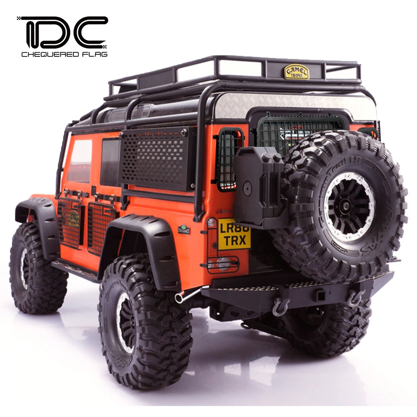 Window Mesh  for   Defender 82056-4 Metal Protective Net for D90 D110 1/10 RC Crawler Car