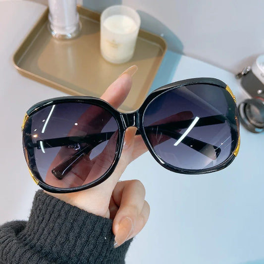 New Women's Oversized Sunglasses Women's Brand Designer Fashion Sun Glasses Outdoor Leisure Women Eyewear UV400 Oculos De Sol