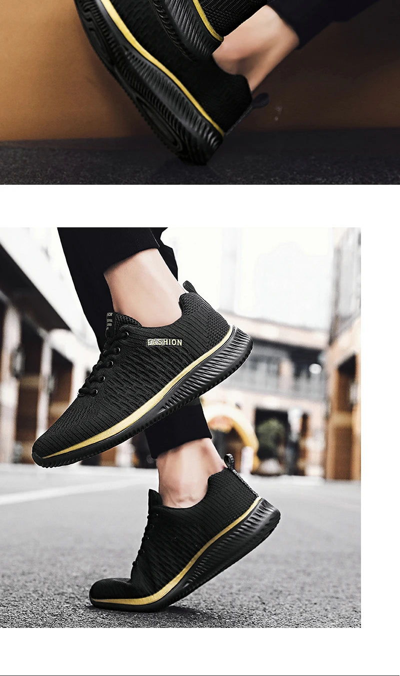 Athletic Shoes for Men Shoes Sneakers Black Shoes Casual Men Women Knit Sneakers Breathable Athletic Running Walking Gym Shoes