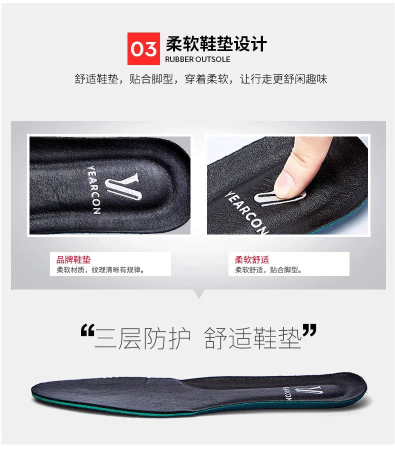 Sandals Shose Men Casual Shoes Summer Breathable Non-slip Antiskid Leather Flat Beach Plover Top Men's Debardeur Homme