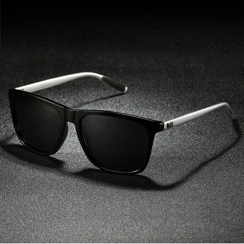 Square Men or Women Polarized Sunglasses Brand Designer HD lens Good Quality Fashion Sun Glasses For Driving night vision