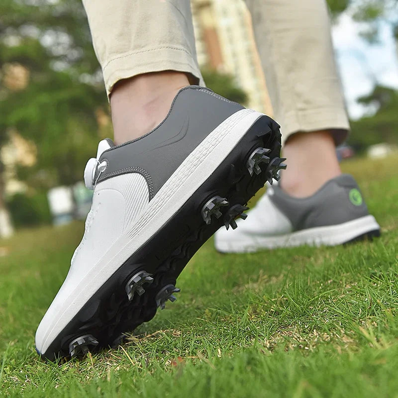 New Men Golf Shoes Spikes Professional Golf Wears Comfortable Golfers Shose Light Weight Walking Sneakers