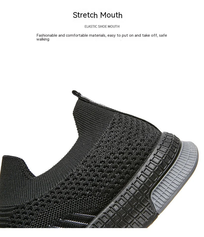 Xiaomi Youpin Sneakers Men Anti Odor Breathable Sports Flying Woven Walking Fashion Retro Casual Loafers Outdoor Casual Shoes