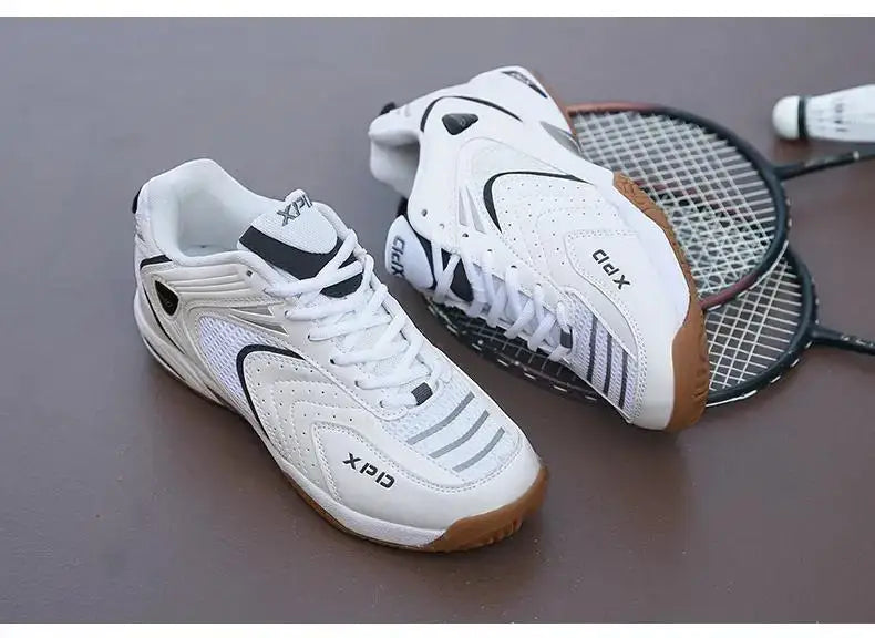 Unisex Professional Non-slip Sneakers High Quality Training Tennis Shoes Men Breathable Women Flat Athletics Indoor Squash Shoes