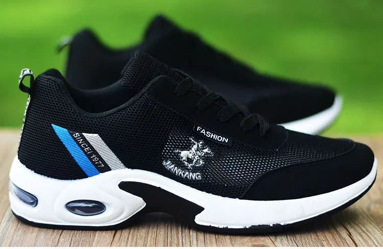 Brand Male Running Shoes Air Cushion Men's Sneakers Large Size 46 Breathable Men's Shoes Fashion Platform Sport Shoes for Men