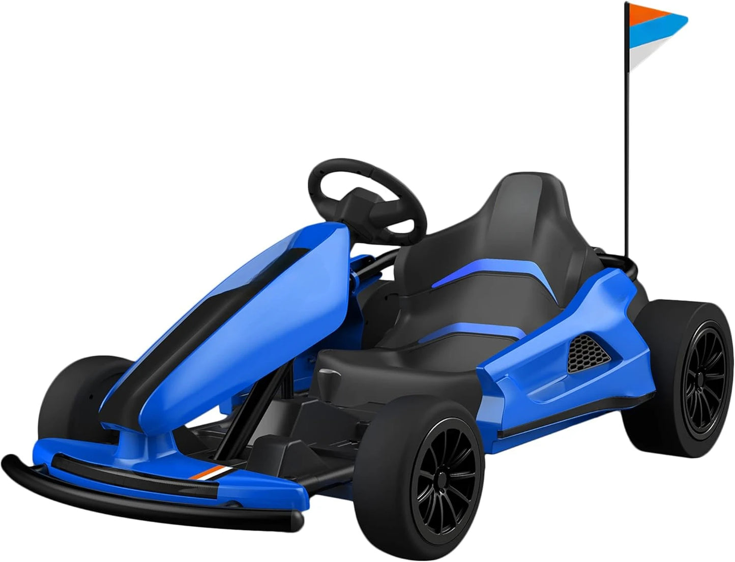 Sopbost Electric 24V Battery Powered Pedal Go Karts for 6+ Kids Adults Ride on Car Electric Vehicle Car Racing Drift Car