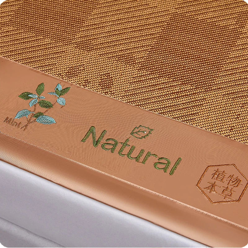 WOSTAR Summer cool bamboo rattan cooling mattress bedroom air conditioning sleeping mat cold bed sheet folding protection pad