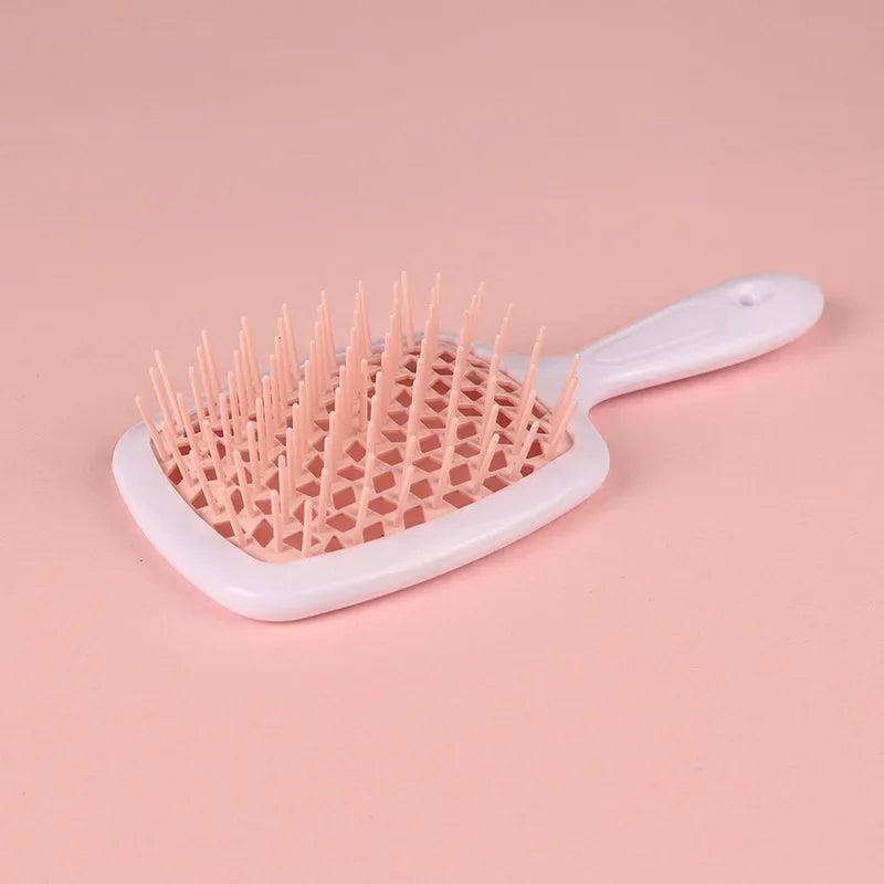 Original Fhi Heat  Hair Hollow Comb Ventilation Massage Comb Hollowing Out Hairbrush Untangle Unknot Undo Hair Care