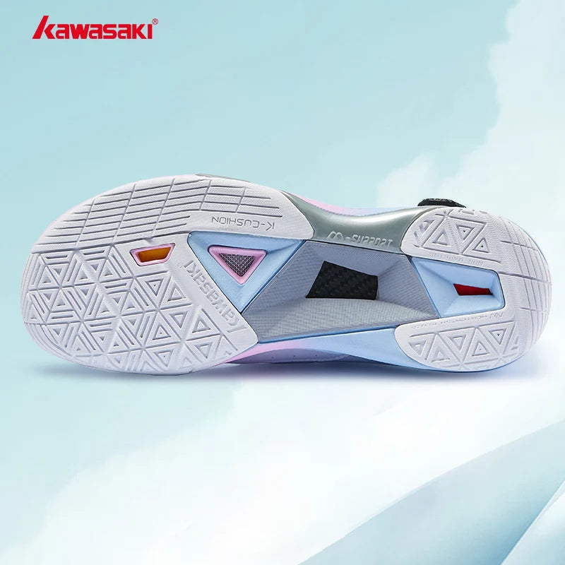 Kawasaki Badminton Shoes WIDE FEET FAVOR A3311 Sneakers Men Tennis Female Breathable Durable Sports Men's Sneaker Shoes