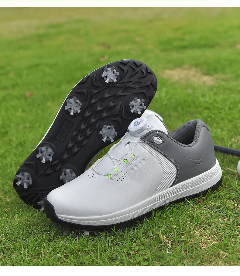 New Men Golf Shoes Spikes Professional Golf Wears Comfortable Golfers Shose Light Weight Walking Sneakers