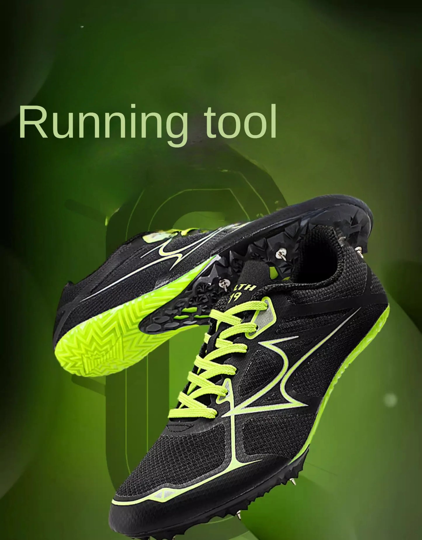 Health Spike New Track and Field Sprint Training Shoes for Male and Female Students In Long Distance Athletics Competition 1119