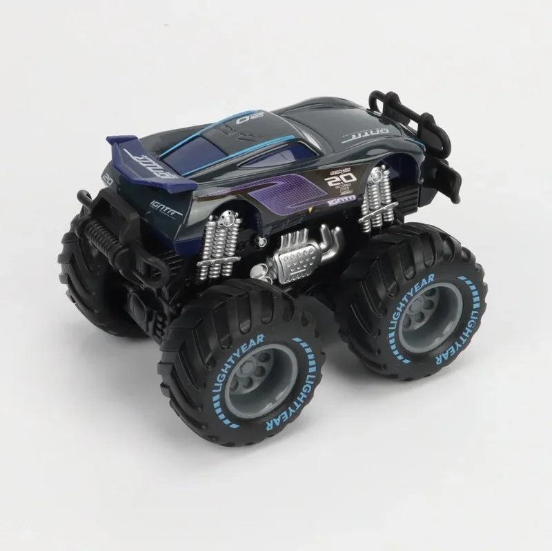 Large size Disney Pixar Cars Toy Bigfoot McQueen Jackson Storm Mater Inertial force car Model Toy For Kid birthday Gift