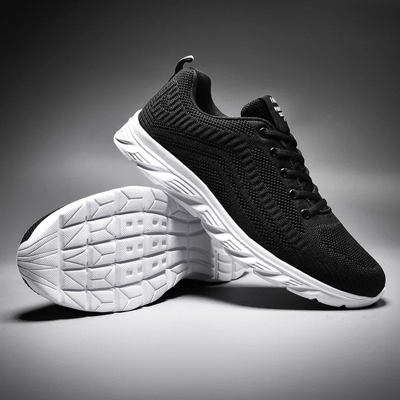 YRZL Running Shoes Men Sneakers Fashion Lightweight Trainers Breathable Walking Shoes Comfortable Athletic Sport Shoes for Men