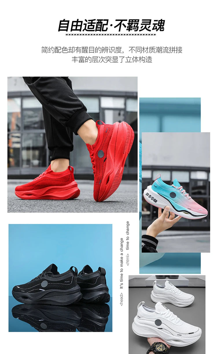 New 2023  Running Shoes Breathable  man womanOutdoor Sports Shoes Lightweight Sneakers for Couple shoes Comfortable Athletic Tra