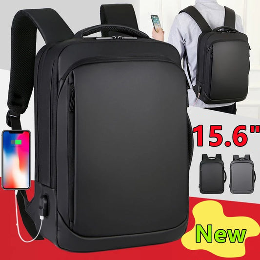 New Men's Waterproof Backpack Fashion Back Bag for Men Backpack Book Bag Men's Stylish Backpack 15.6" Notebook Backpack Gifts