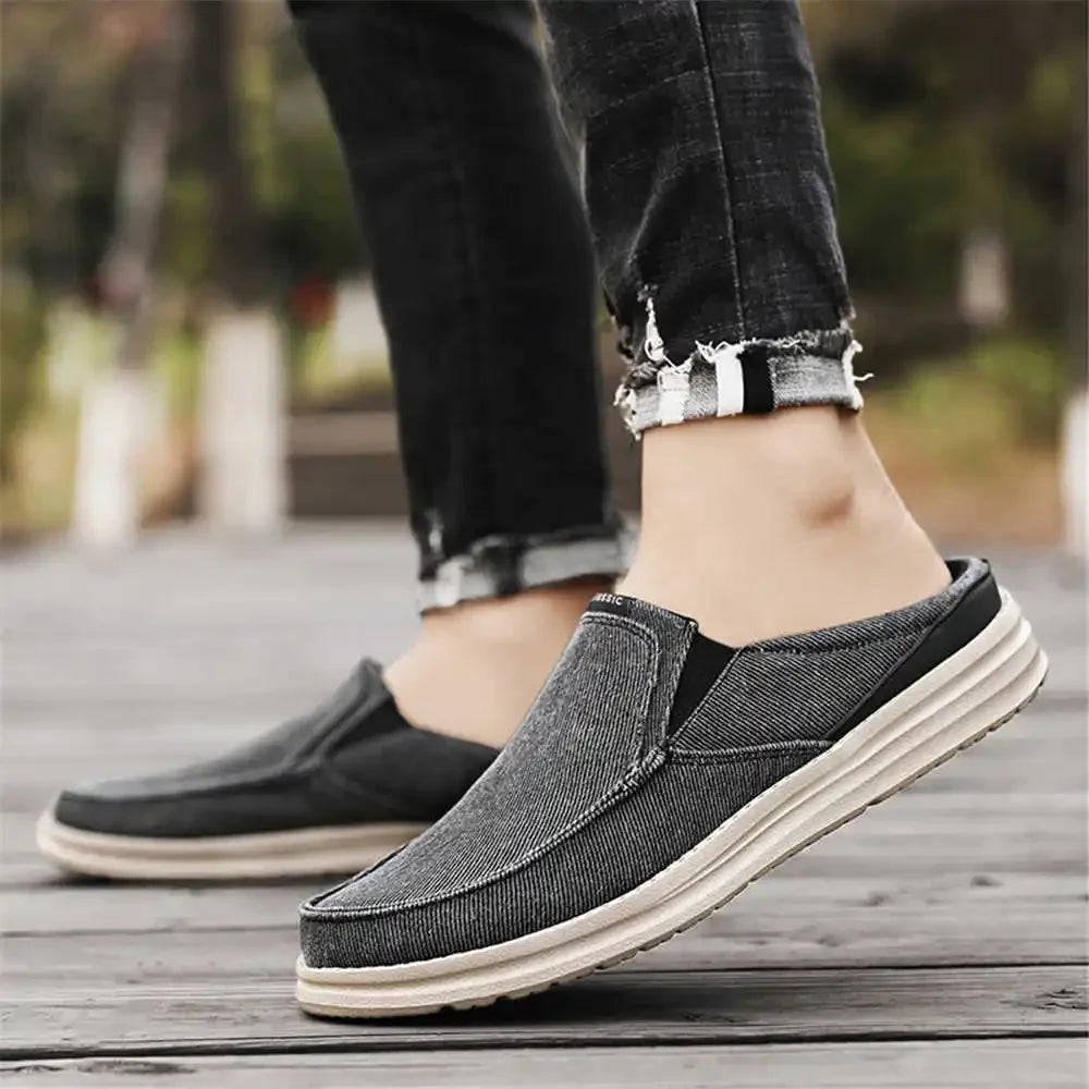 Without Heels Size 40 Volleyball Shoes Man Casual Men's Stylish Sneakers Trending Sports Loafers Outing Loafersy Practice