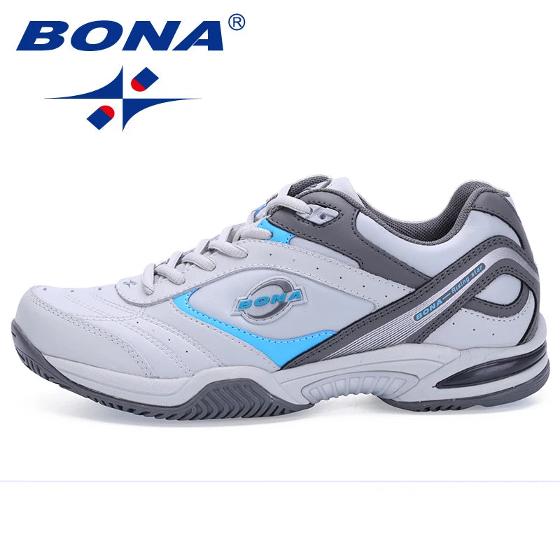 BONA New Classics Style Men Tennis Shoes Athletic Sneakers For Men Orginal Professional Sport Table Tennis Shoes