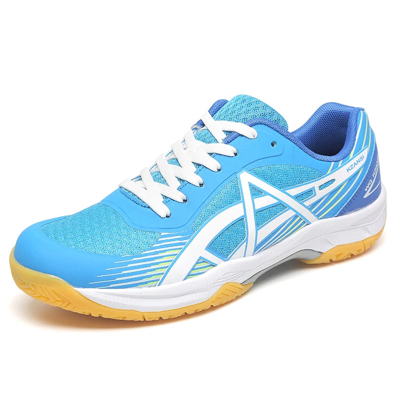 Unisex Men Women Badminton Squash Indoor Sports Shoes Ultra-light Rubber Sole Volleyball Training Sneakers