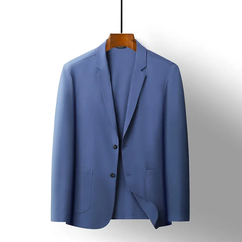 Chic & Sleek: Summer Slim-Fit Casual Suit Jacket for Fashion-Forward Style - Thin for Summer,UV Protection，Business Leisure