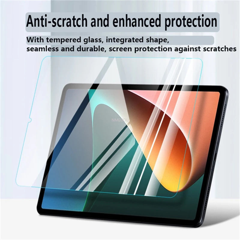 2PCS Tablet Glass Screen Protector Case for Xiaomi Mi Pad 5 Pro Global Cover for Xiomi Xaomi Mipad 5 Xiao Mi 5Pro Sleeve