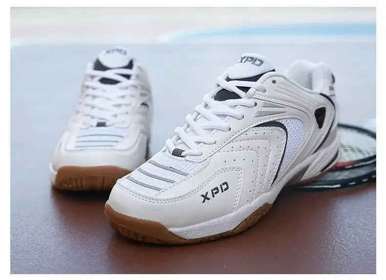 Unisex Professional Non-slip Sneakers High Quality Training Tennis Shoes Men Breathable Women Flat Athletics Indoor Squash Shoes