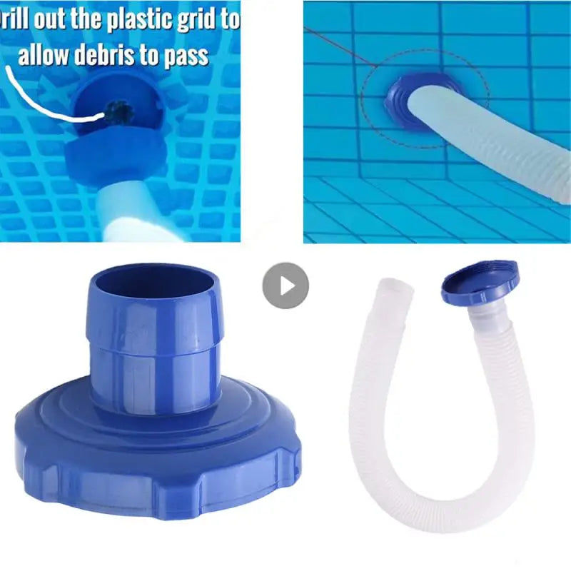 Pool Adapter Skimmer Wall Mount Adapter Hose Kit Outdoor Above Ground Inflatable Swimming Pool Part Pool Purifier Cleaning Tool