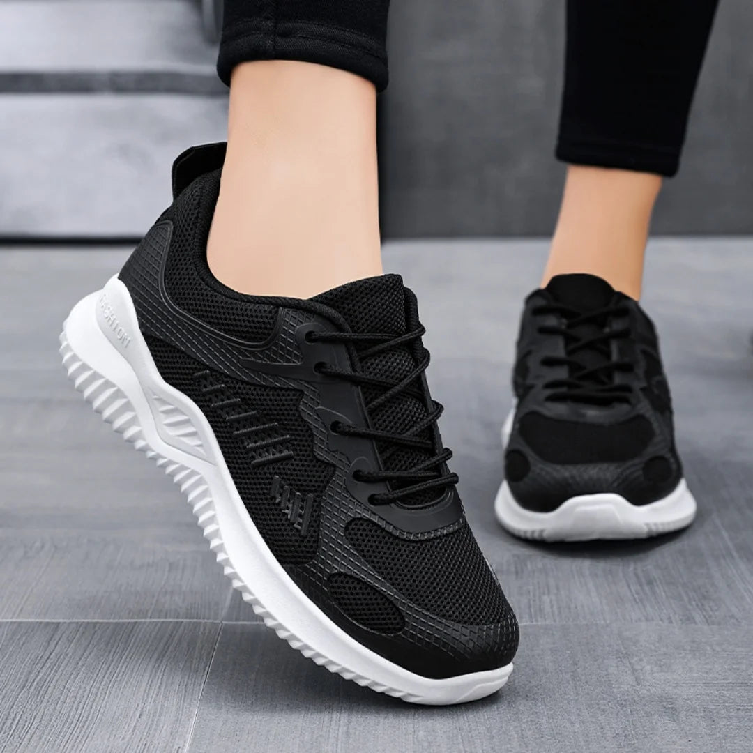 Shoes women 2024 spring and autumn new fashion casual breathable running shoes soft sole women sports shoes