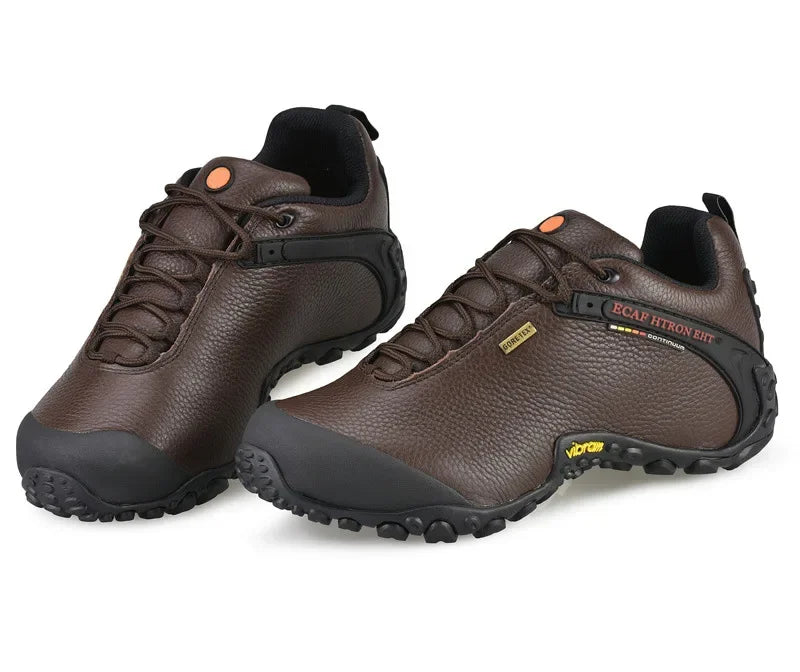 High Quality Unisex Hiking Shoes Autumn Winter genuine leather Outdoor Mens women Sport Trekking Mountain Athletic Shoes 224-5