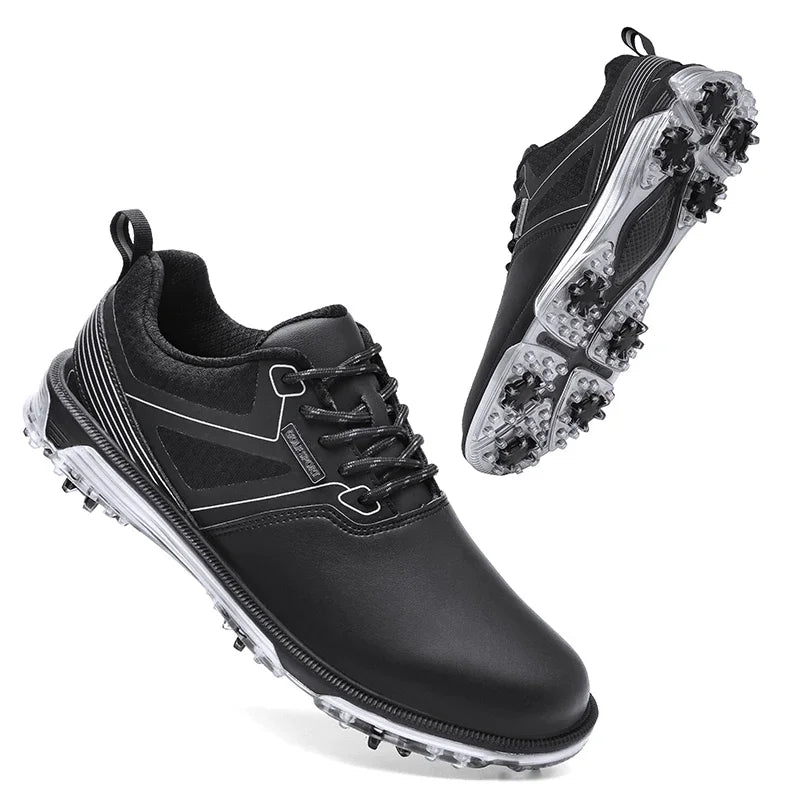 Waterproof Golf Shoes Men Comfortable Golf Sneakers Outdoor Size 40-47 Walking Footwears Sports Anti Slip Athletic Sneakers