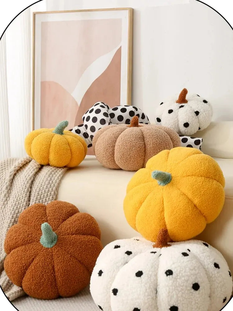 Pumpkin Pillow Plush Toy Creative Sofa Bedroom CushionHome Decoration Halloween Gift Christmas, Halloween, ThanksgivingGift