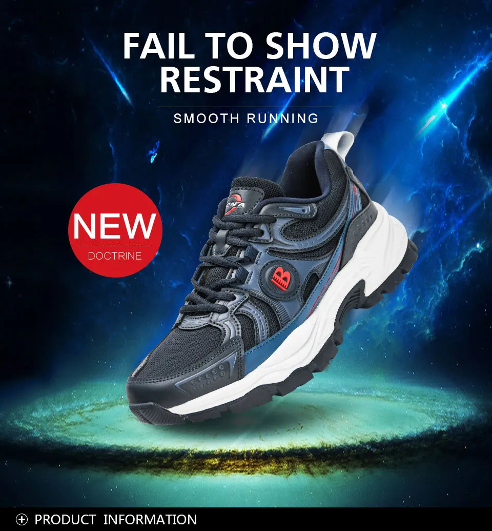 BONA 2023 New Designers Action Leather Mesh Jogging Shoes Men Breathable Running Shoes Walking Sports Sneakers Athletic Trainers