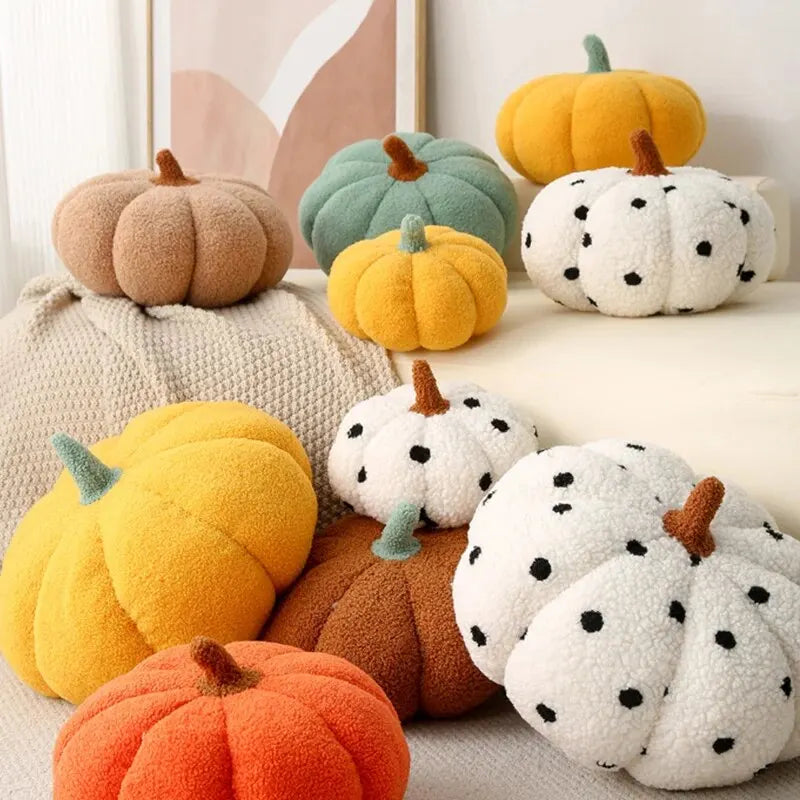 Pumpkin Pillow Plush Toy Creative Sofa Bedroom CushionHome Decoration Halloween Gift Christmas, Halloween, ThanksgivingGift