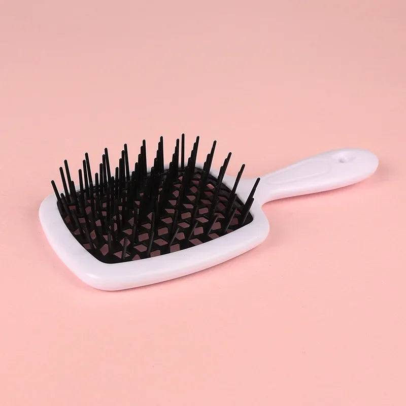 Original Fhi Heat  Hair Hollow Comb Ventilation Massage Comb Hollowing Out Hairbrush Untangle Unknot Undo Hair Care