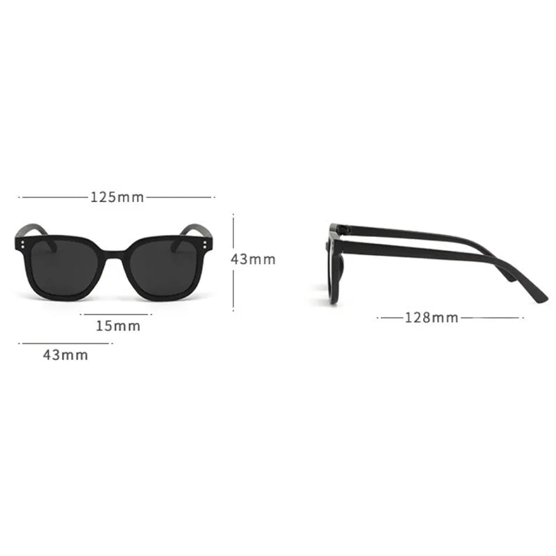 Children's Small Frame Square Sunglasses Girl Brand Designer Fashion Sun Glasses Boys Outdoor Shading Eyewear UV400 Gafas De Sol