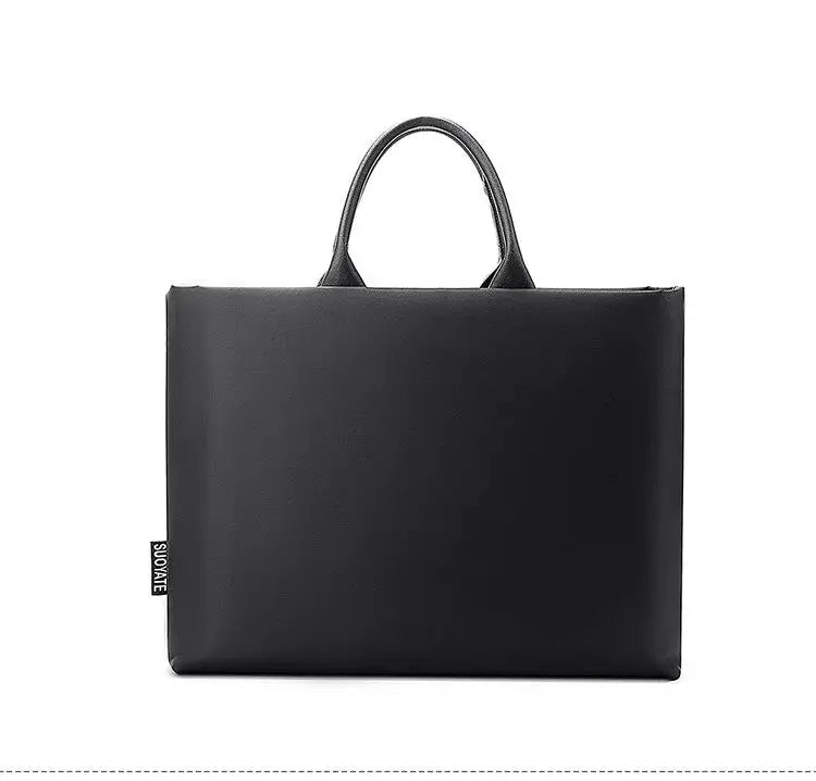 Business Men's Briefcase Business Document Information Kit Laptop Handbag Gift Advertising Computer Bag bolso hombre