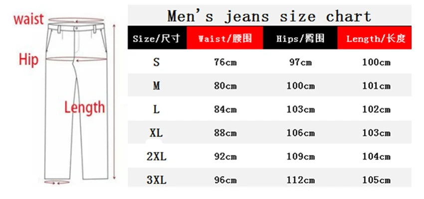 New Men's Slim Fit Stretch Jeans Casual Fashion Multi Pocket Cargo Denim Pants High Street Men's Jeans Work Hip Hop Trousers