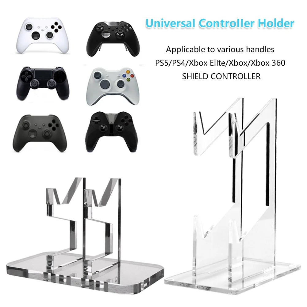 Universal 2/1 layer Game Controller Holder Gamepad Stand for Switch Pro/PS5/Xbox Series X/PS4/Xbox/Xbox 360 Joystick Accessories