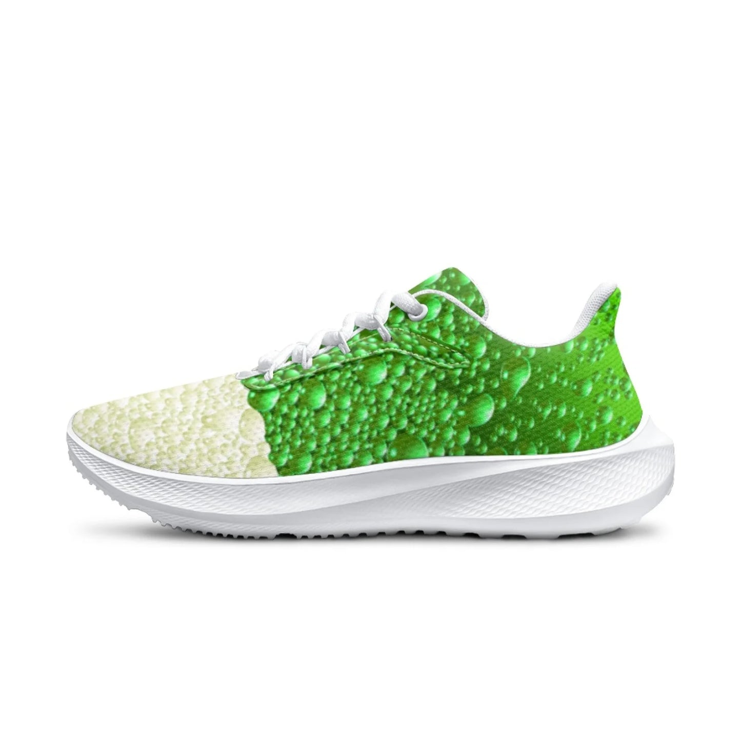 INSTANTARTS St. Patrick's Day Green Beer Designer Brand Sneakers Clover Print Running Shoes For Women Casual Walking Shose Flats