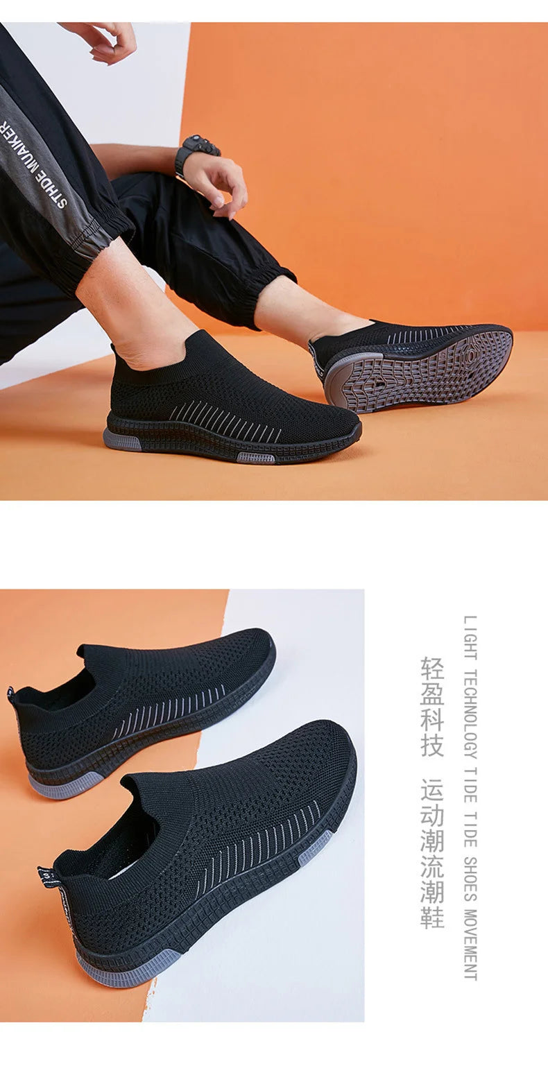 Xiaomi Youpin Sneakers Men Anti Odor Breathable Sports Flying Woven Walking Fashion Retro Casual Loafers Outdoor Casual Shoes