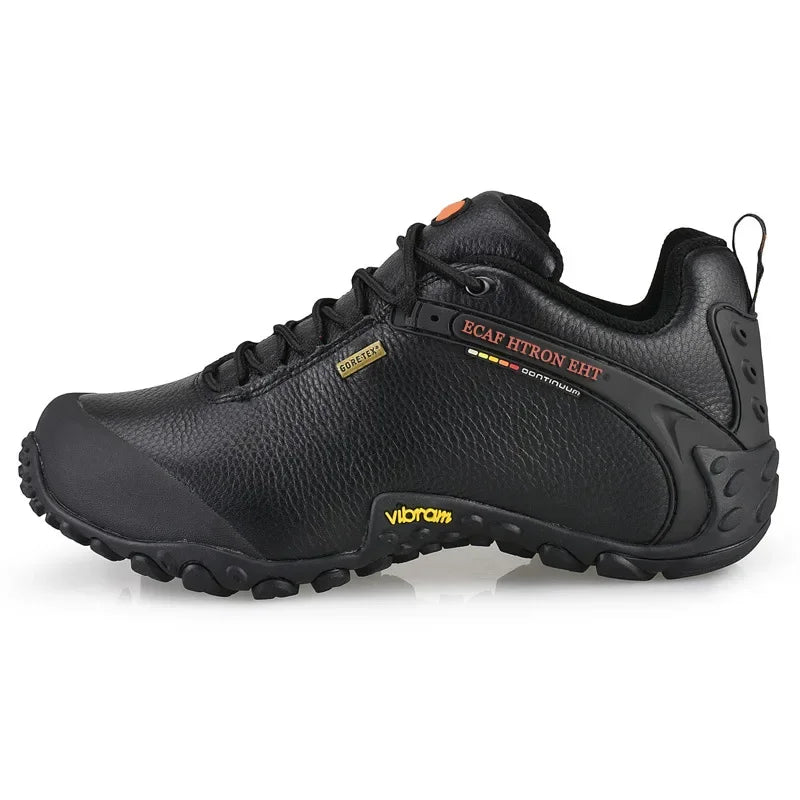 High Quality Unisex Hiking Shoes Autumn Winter genuine leather Outdoor Mens women Sport Trekking Mountain Athletic Shoes 224-5