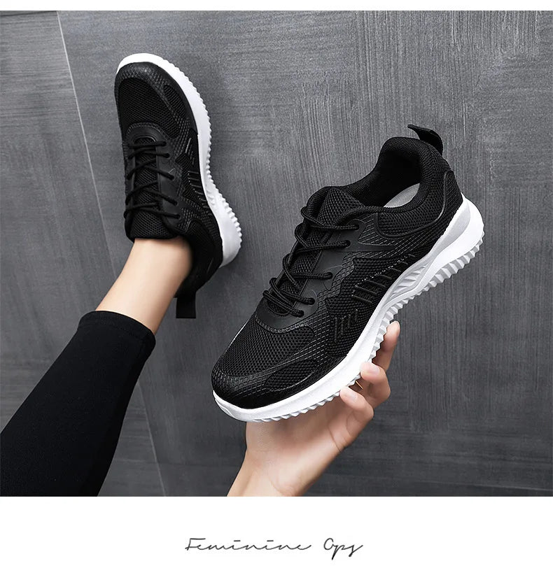 Shoes women 2024 spring and autumn new fashion casual breathable running shoes soft sole women sports shoes