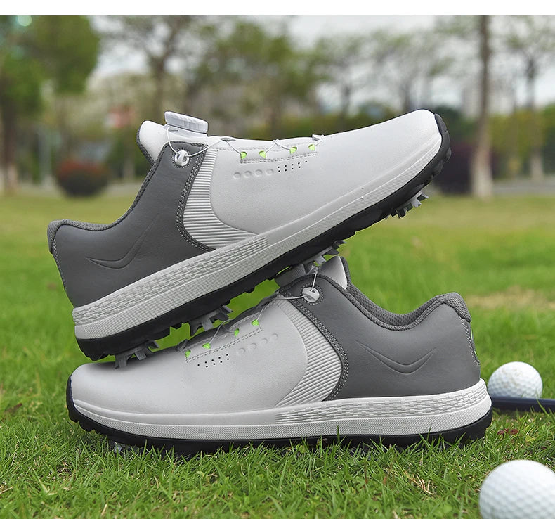 New Men Golf Shoes Spikes Professional Golf Wears Comfortable Golfers Shose Light Weight Walking Sneakers