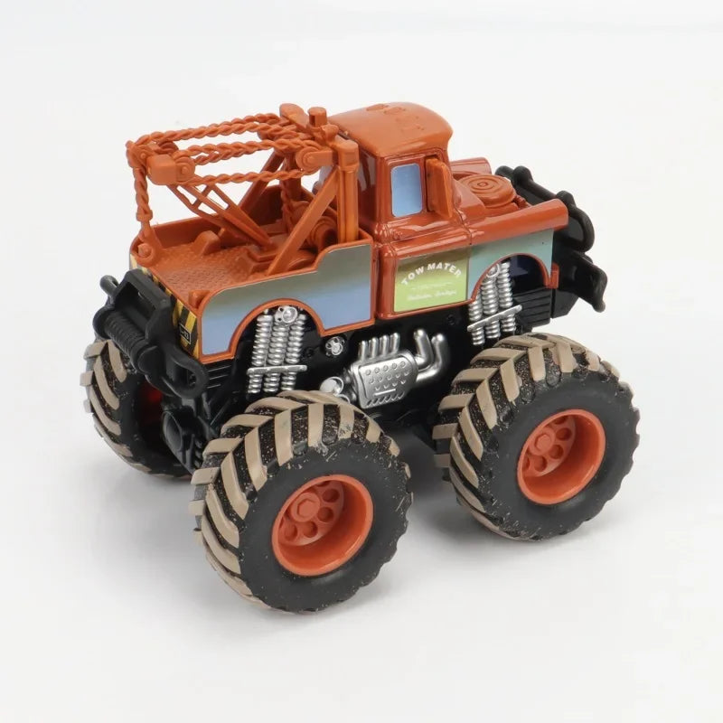 Large size Disney Pixar Cars Toy Bigfoot McQueen Jackson Storm Mater Inertial force car Model Toy For Kid birthday Gift