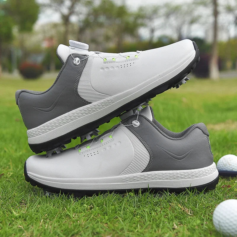 New Men Golf Shoes Spikes Professional Golf Wears Comfortable Golfers Shose Light Weight Walking Sneakers